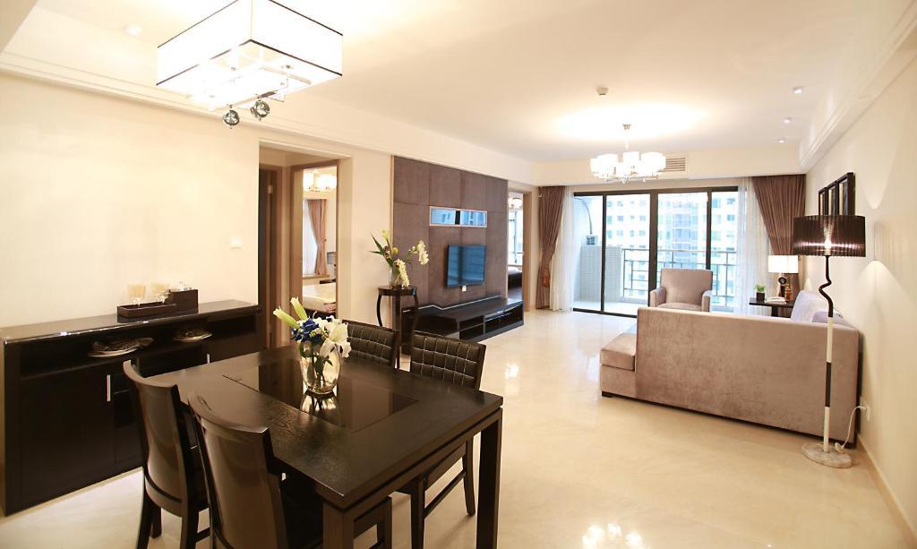 Xcellent International Serviced Apartment Guangzhou Exteriör bild