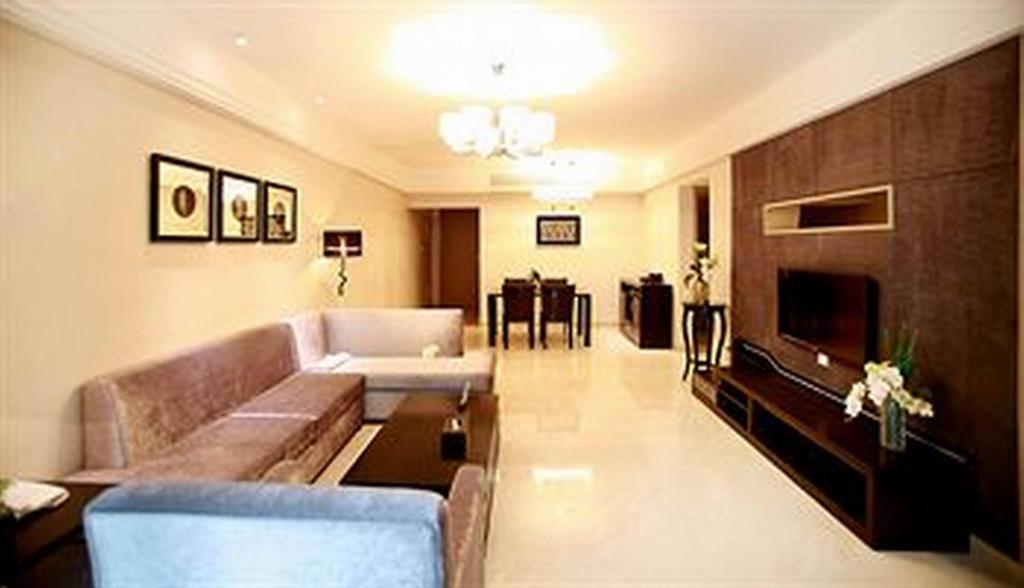 Xcellent International Serviced Apartment Guangzhou Rum bild