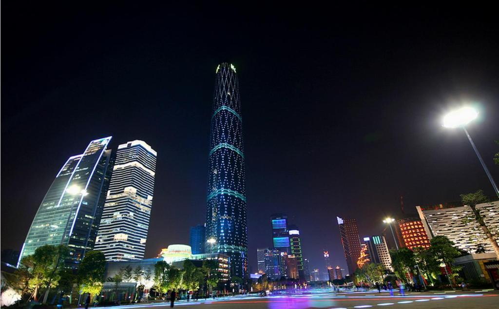 Xcellent International Serviced Apartment Guangzhou Exteriör bild