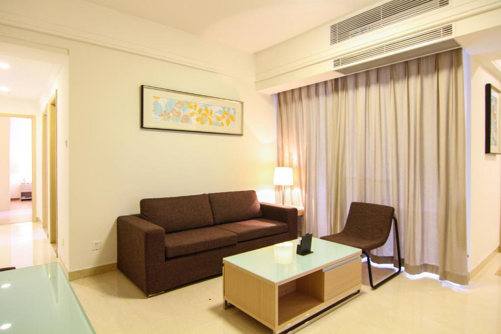 Xcellent International Serviced Apartment Guangzhou Rum bild