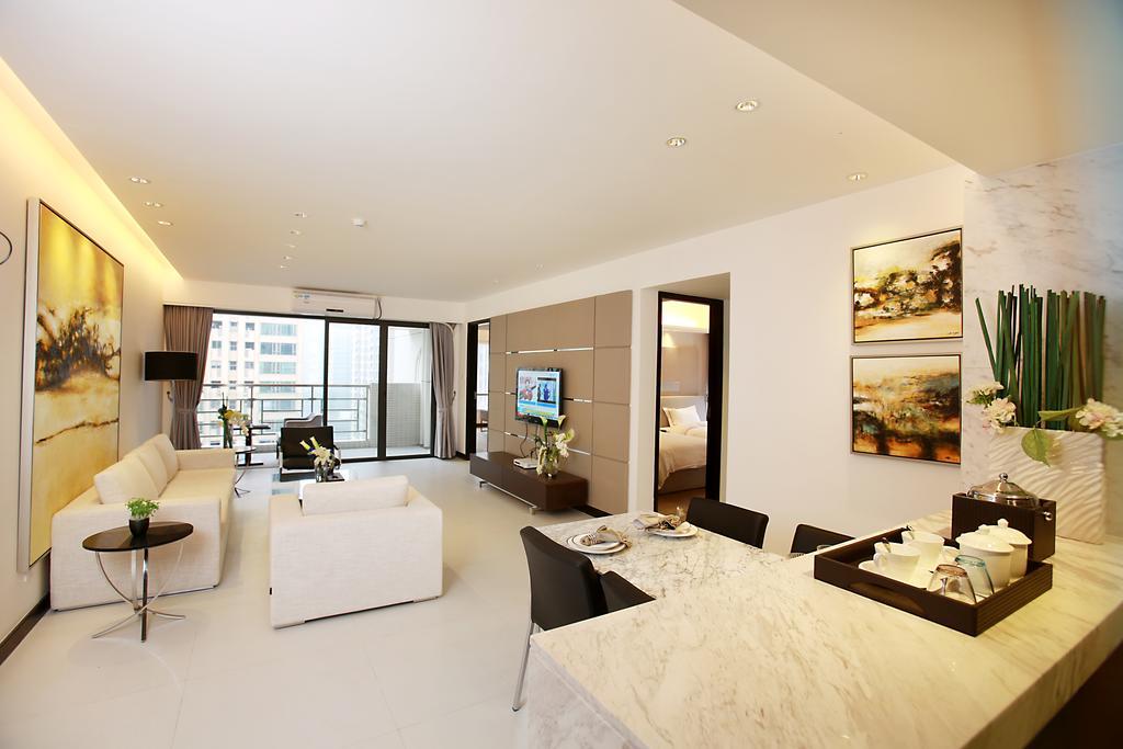 Xcellent International Serviced Apartment Guangzhou Exteriör bild