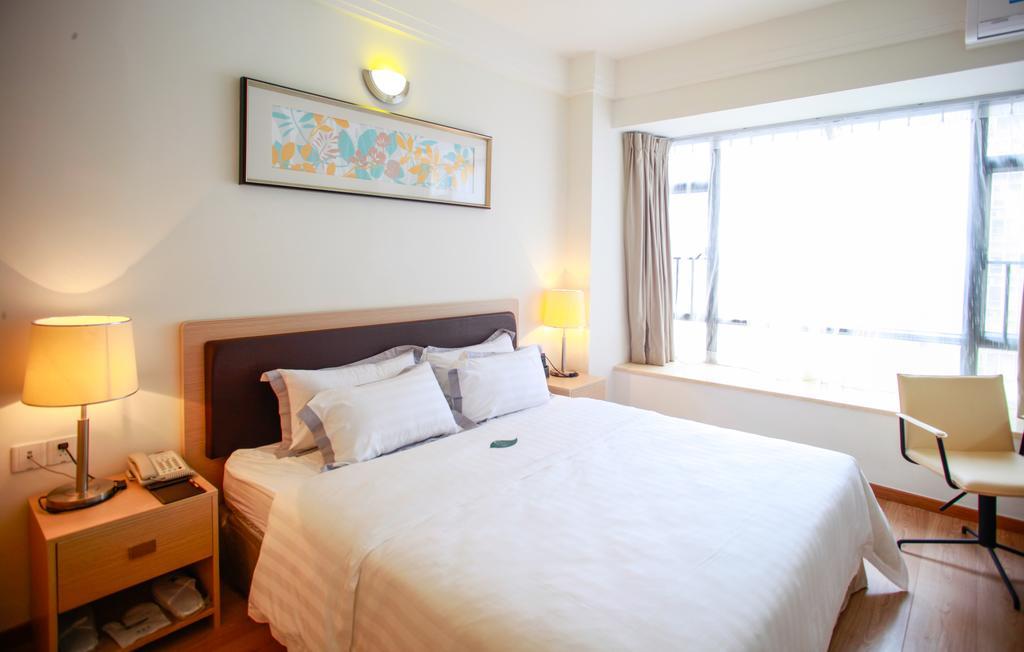 Xcellent International Serviced Apartment Guangzhou Exteriör bild