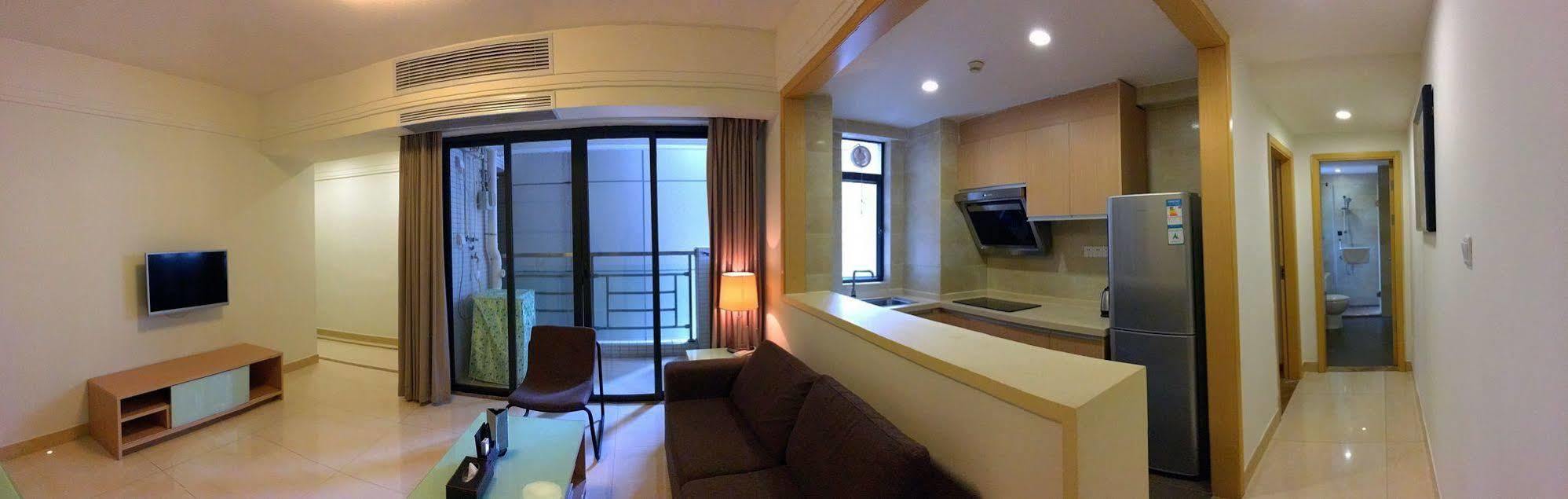 Xcellent International Serviced Apartment Guangzhou Exteriör bild