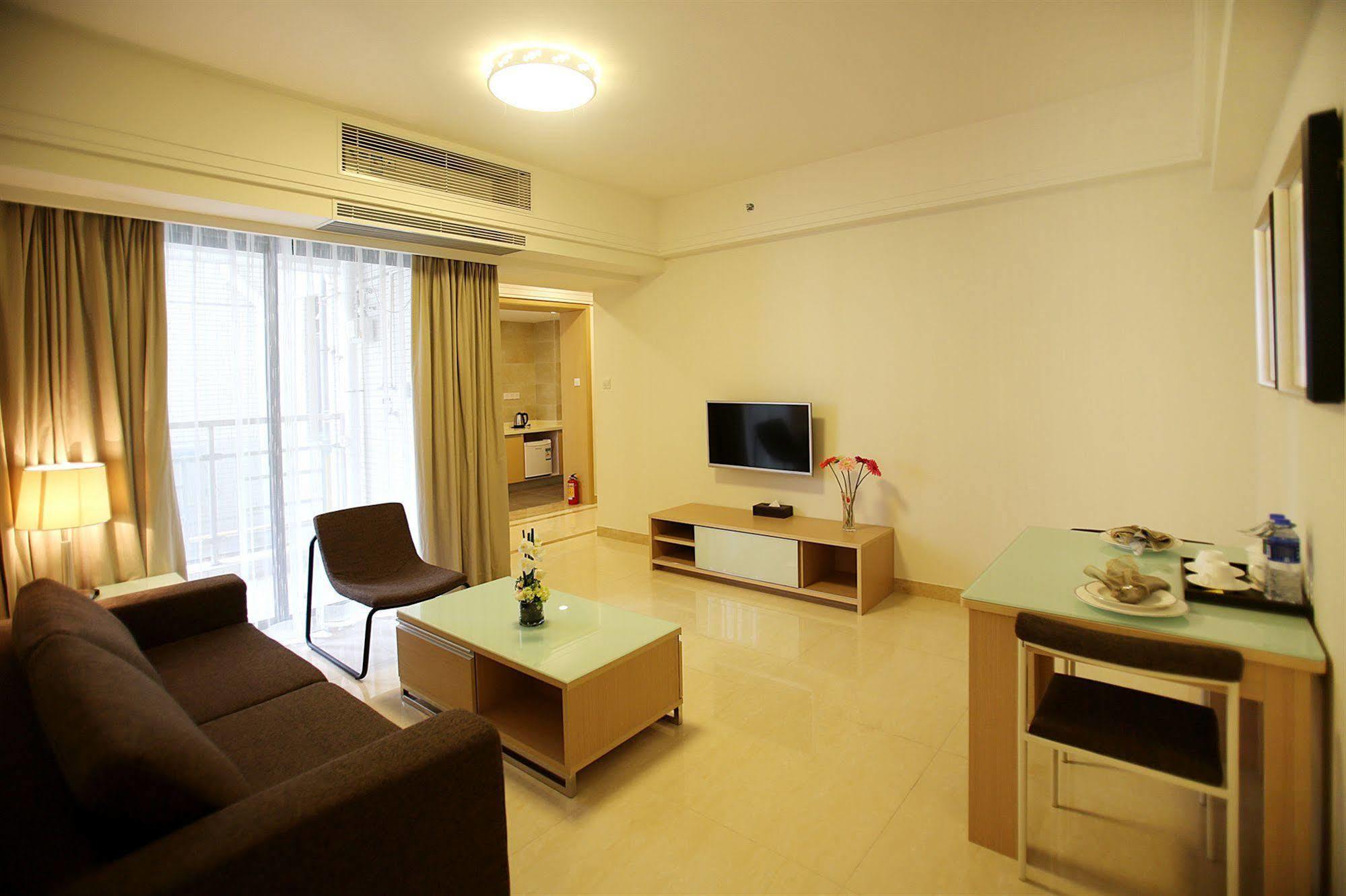 Xcellent International Serviced Apartment Guangzhou Exteriör bild