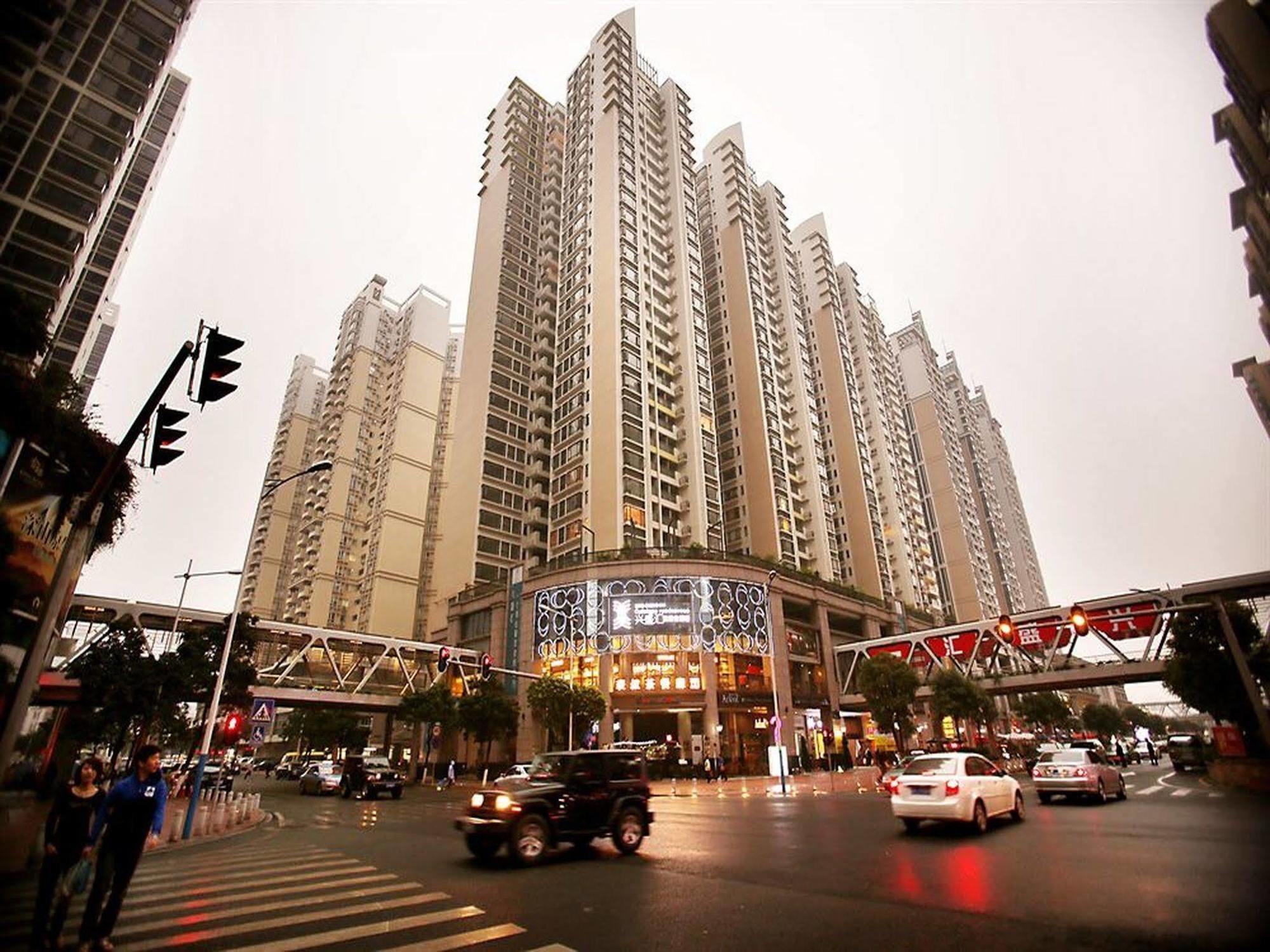 Xcellent International Serviced Apartment Guangzhou Exteriör bild